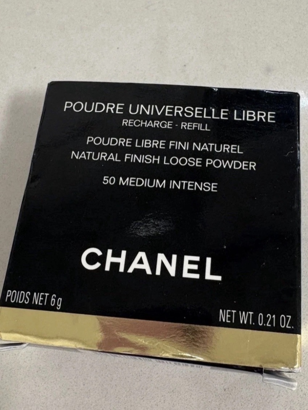 CHANEL Poudre Universelle Libre Loose Powder 50 Medium Intense On-The-Go NIB